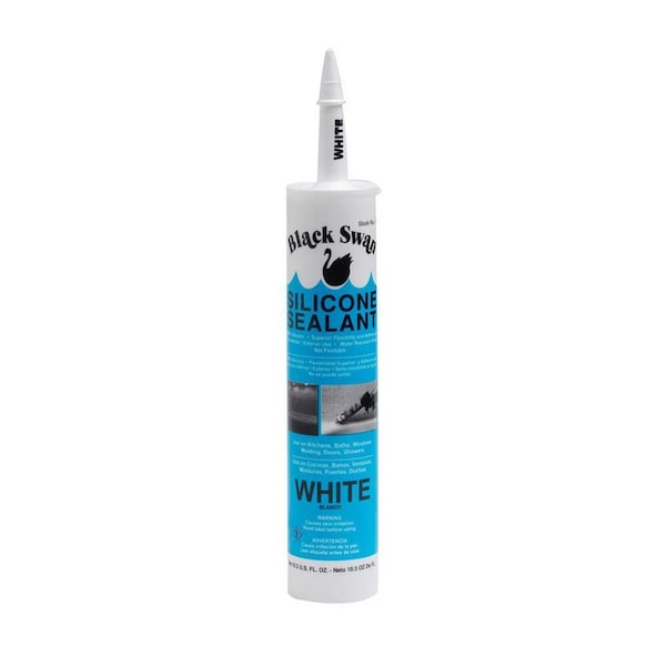 Thrifco Plumbing 3 Oz Silicone Sealant White 6313026 - main